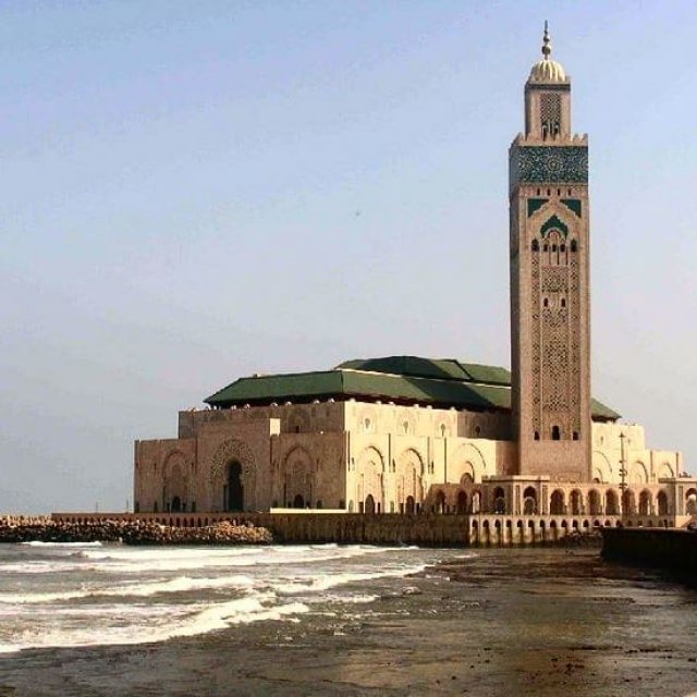 Mezquita de Hassan II en Casablanca