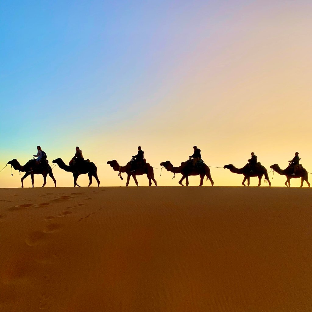 Ruta de 6 dias desde Marrakech al Desierto de Merzouga 
